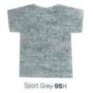 Gildan 64V00L - Ladies Soft Style V-Neck Tee - Sport Grey